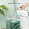 Portable Air Cooler 3 Adjustable Wind Speed Quiet Rechargeable Desktop Air Conditioner