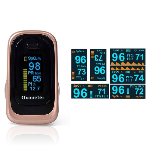 Household Finger Pulse Oximeter Lightweight Portable SpO2 Monitor Heartbeat Saturation Product Sleep-monitoring Product