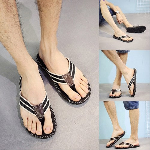 Men's Sandals Flip-Flop Slipper Shoes Anti-Slip EVA Flip Flops Flat Shoes with Comfortable Footbed for Outdoor Indoor Home Beach Sea