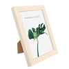 8 Inch Wooden Picture Frame Natural Eco Wood Photo Frame with High Definition Acrylic for Wall Hanging and Tabletop Photo Display