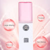 Nano Facial Mister 30mL Face Humidifier Portable Cool Mist Facial Steamer SPA Moisturizing Hydrating Sprayer USB Rechargeable Handy Mist Sprayer