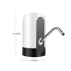 Water Bottle Dispenser Pump 5 Gallon Bottle Automatic Electric Drinking Water Jug Pump Waterproof USB Charging Water Dispensing Pump for Home Office Kitchen Camping Outdoor