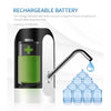 Water Bottle Dispenser Pump 5 Gallon Bottle Automatic Electric Drinking Water Jug Pump Waterproof USB Charging Water Dispensing Pump for Home Office Kitchen Camping Outdoor