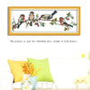 Anself DIY Handmade Needlework Cross Stitch Set Embroidery Kit