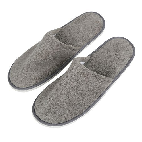 1-pair Free-size Disposable Slippers Hotel Unisex Guest Slippers