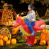 Inflatable Dinosaur Halloween Costume Kids Blow Up Fancy Dress