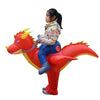 Inflatable Dinosaur Halloween Costume Kids Blow Up Fancy Dress