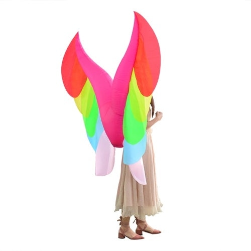 Inflatable Wings Costume Blow Up Fancy Dress Inflatable Cosplay Costumes for Halloween Party Stage Performance