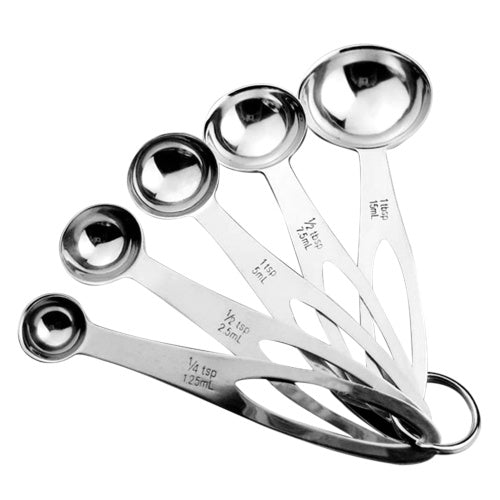 5PCS Measuring Spoons Set for Dry and Liquid Ingredients