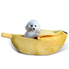Banana Cat Bed House Puppy Cushion Kennel Portable Warm Pet Basket Supplies Mat