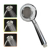 3 Spray Settings Shower Head Water Saving High Pressure Handheld Showerhead