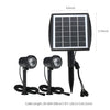 6V 1.8W LED Garden Lights Waterproof Solar Powered Outdoor  Spotlights