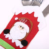 Mini Christmas Cutlery Tableware Holders Mini Santa Silverware Holders Candy Covers