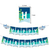 Baby Shark Party Supplies Birthday Baby Happy Birthday Banner Shark Balloons