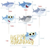 Baby Shark Party Supplies Birthday Baby Happy Birthday Banner Shark Balloons