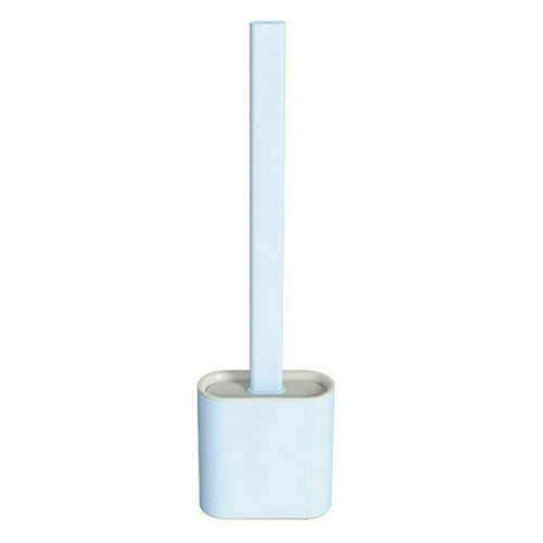Silicone Toilet Brush with Base Toilet Cleaning Set Bathroom Accessories