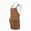 Garden Tool Apron Canvas Adjustable Waist Tool Apron