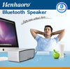 Henhaoro Mini NFC Bluetooth Speaker - Silver