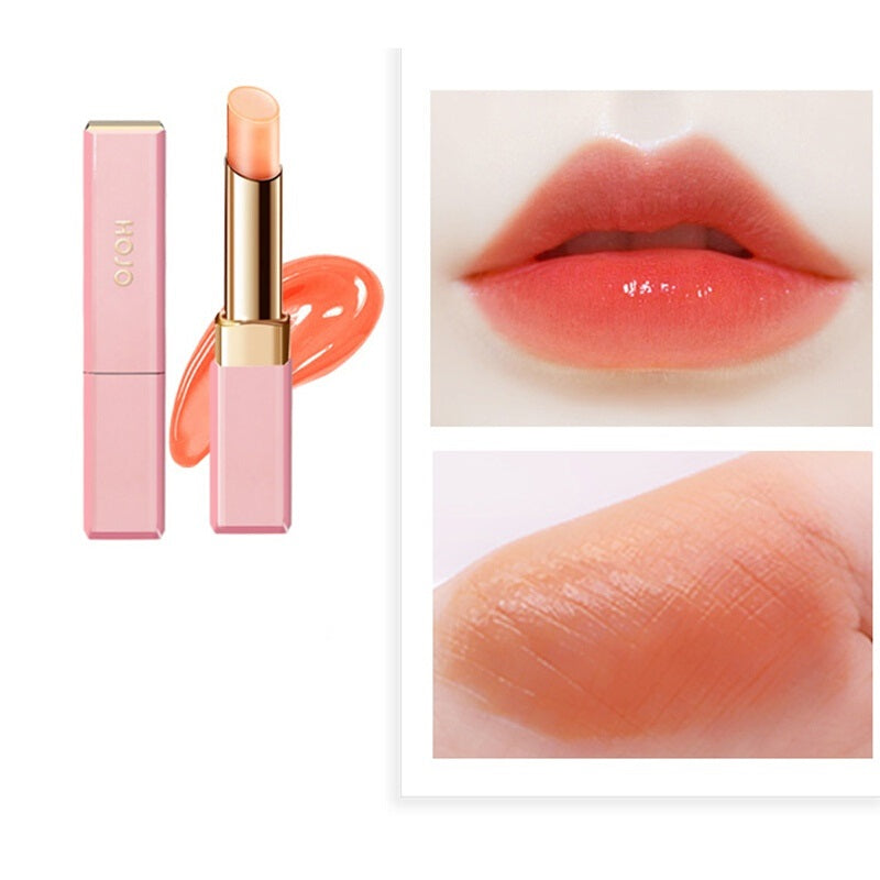 High Gloss Long-Lasting Lip Balm - Flirty Orange