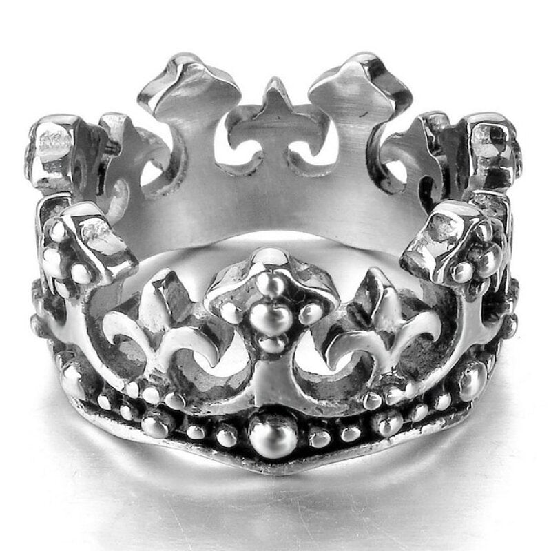 Hpolw Premium Royal King Ring - Silver