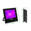 UV LED Light Ultra Violet Floodlight Stage Ambient Light Projection Lamp IP66 Waterproof 85-265V