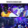 UV LED Light Ultra Violet Floodlight Stage Ambient Light Projection Lamp IP66 Waterproof 85-265V