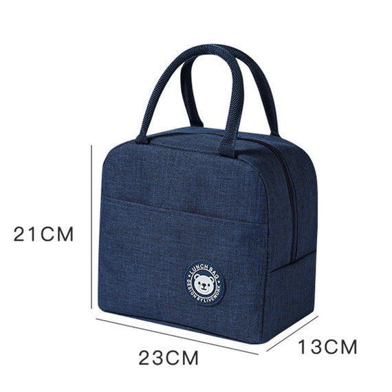 LB01 Insulated Portable Lunch Bag - Navy