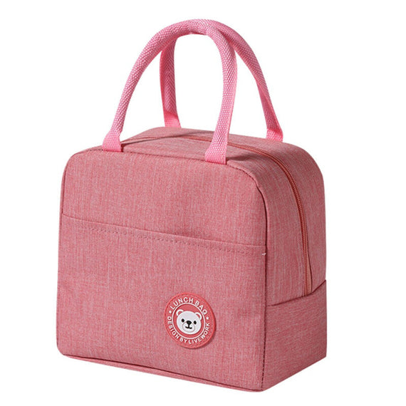 LB01 Insulated Portable Lunch Bag - Pink