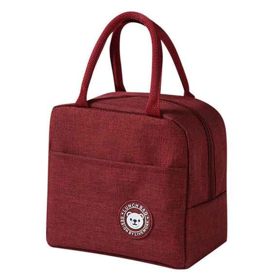 LB01 Insulated Portable Lunch Bag - Red