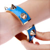 Punk Style Large Rivet Studded Bangle Alloy Bracelet