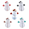 Bling Christmas Winter Snowman Brooch Collar Pin Cute Party Rhinestone Jewelry Scarf Buckle Holiday Gift