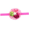 3Pcs Kids Baby Girls Toddlers Cute Flower Rose Lace Beads Headband Hairband Headwear Accessories for Infants