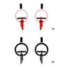 Fashion Acrylic Tassel Drop Earrings Geometric Round Circle Pendant Earrings for Women Charm Jewelry