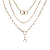 Fashion Multi-layer Pendant Clavicle Chain Long Necklace Different Lengths Jewelry Set for Women