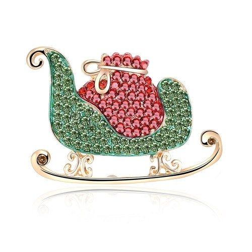 Fashionable Cute Festival Alloy Breastpin Lovely Unique Decorative Brooch Delicate Christmas Halloween Ornament Gift