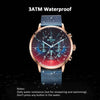 REWARD Men Sport Watches Waterproof Outdoor Wristwatch Stainless Steel