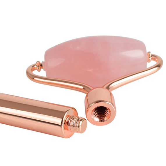 Jade Roller Massager - Pink