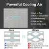 12V 3D Mesh Spacer Cooling Car Seat Cushion Cover Air Ventilated Fan Conditioned Cooler Pad