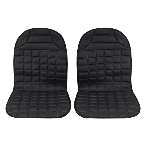 2pcs 12V Car Front Seat Heating Cover Pad with Intelligent Temperature Controller Winter Heater