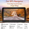 7" HD Touchscreen Portable GPS Navigator Tablet GPS Navigation 8GB 256MB Car Stereo Audio Player with Back Support +Free Map