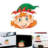 Cute Car Stickers Creative Window Glass Decal Christmas Decoration Stickers