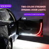 Car Door Streamer Warning LED Lights Universal Modified Anti-collision Door Lamp Welcome Decor Lamp Strips Anti Rear-end Collision Safety Car Accessories
