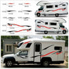 Car Auto Body Sticker Self-Adhesive Side Truck Graphics  Stickers and Decals for Camper Caravan RV Trailer