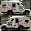 Car Auto Body Sticker Self-Adhesive Side Truck Graphics  Stickers and Decals for Camper Caravan RV Trailer