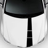 3pcs Car Hood Stripe Sticker Auto Racing Body Side Stripe Decal Skirt Roof Creative Stripe Refitting body pasting Car Body Styling Sticker Removable Waterproof