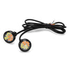 10 Pack 23mm Eagle Eye LED Bulb DRL Light Car Motorcycle Turn Signal Light Fog Tail Backup Reverse Light(White Light)