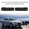 2pcs Smoke Fender LED Side Marker Lights Replacement for BMW 97-03 E39 525i 528i 530i 540i