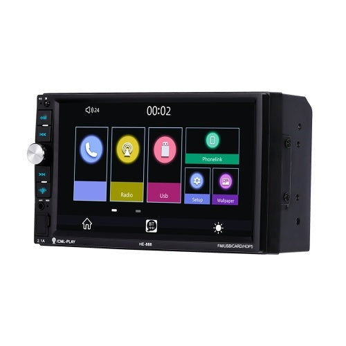 7-inch Capacitive Screen Intelligent Voice MP5 Player Intelligent Interconnection Reverse Priority MP5 Player