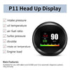 Car HUD Display OBD+GPS Head Up Display High Definition Safe Driving Computer Car Diagnostic Tool