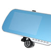 5" Android 4.4 Smart GPS Navigation Car Rearview Mirror DVR With Rearview Camera